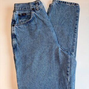 Vintage CHIC Jeans Women’s Size 14 Straight Leg Blue Denim Vintage 90s USA Made